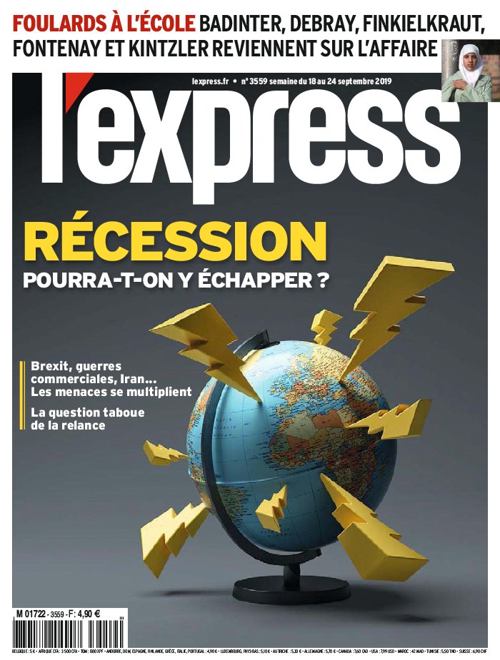 L'Express 18 septembre 2019 Abonnement à L’Express Pas Cher avec le BOUQUET INFO ePresse.fr