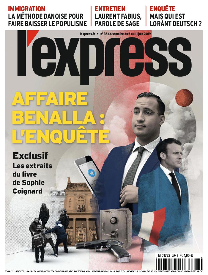 L'Express 05 juin 2019 L'Express N°3544 du 05 juin 2019 à télécharger sur iPad
