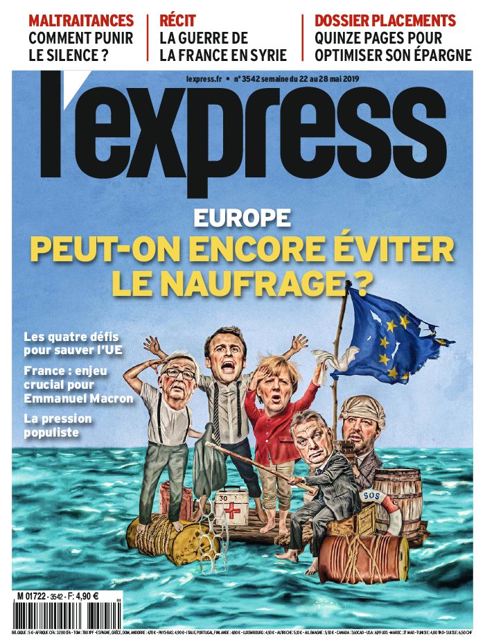 L'Express 22 mai 2019 L'Express N°3542 du 22 mai 2019 à télécharger sur iPad