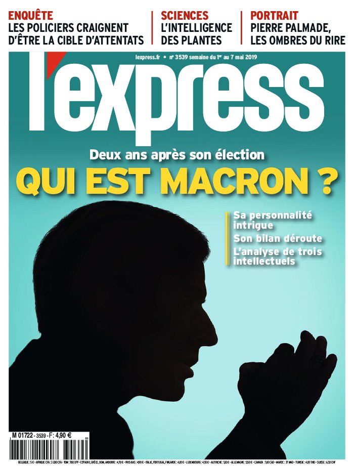 L'Express 30 avril 2019 L'Express N°3539 du 30 avril 2019 à télécharger sur iPad