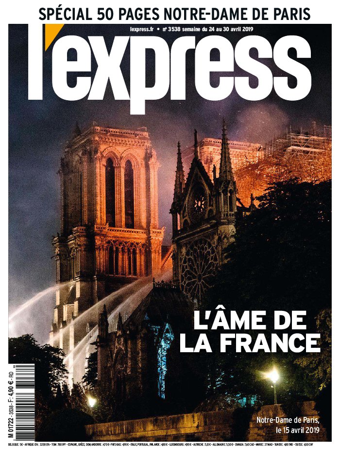L'Express 20 avril 2019 L'Express N°3538 du 20 avril 2019 à télécharger sur iPad