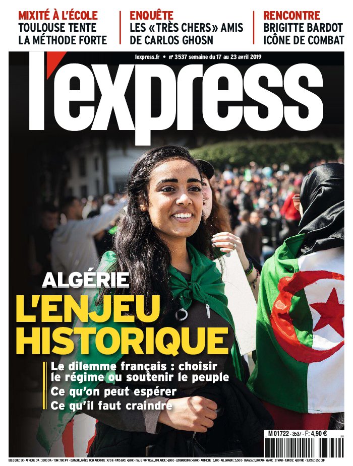 L'Express 17 avril 2019 L'Express N°3537 du 17 avril 2019 à télécharger sur iPad