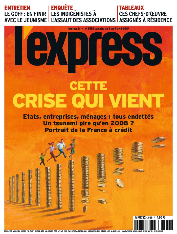 L'Express 03 avril 2019 L'Express N°3535 du 03 avril 2019 à télécharger sur iPad