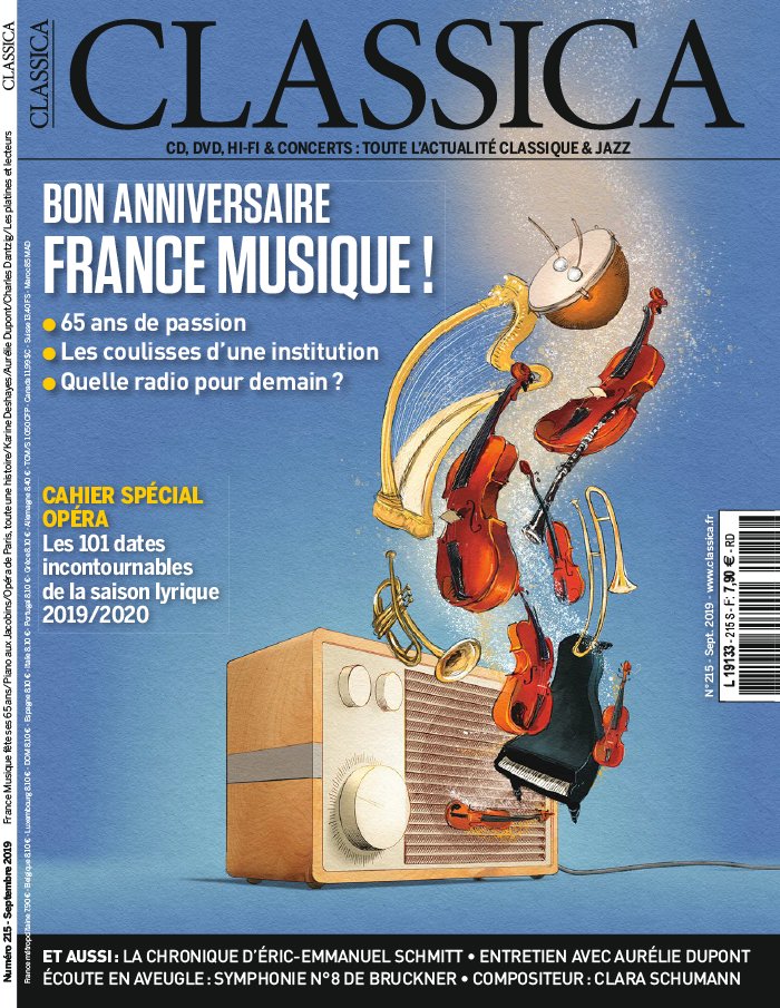Classica 30 août 2019 Abonnement Classica Pas Cher avec le BOUQUET À LA CARTE ePresse.fr