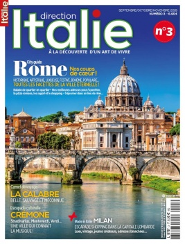 Direction Italie N°3 du 01 août 2019 à télécharger sur iPad