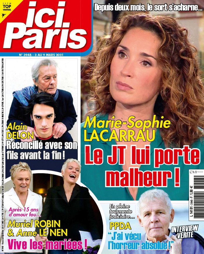 Ici Paris 03 mars 2021 Abonnement Ici Paris Pas Cher avec le BOUQUET ePresse.fr
