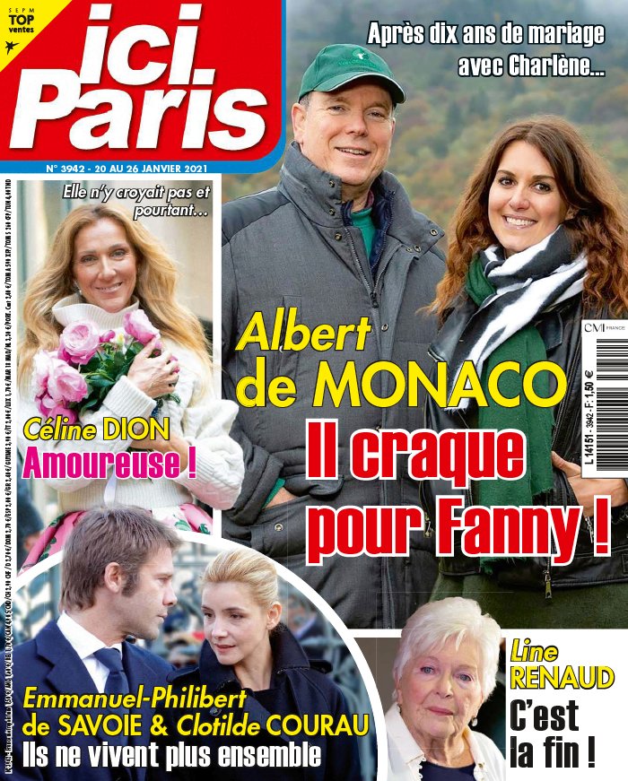 Ici Paris 20 janvier 2021 Abonnement Ici Paris Pas Cher avec le BOUQUET ePresse.fr