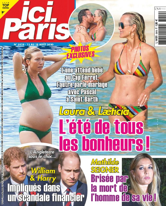 Ici Paris 12 août 2020 Abonnement Ici Paris Pas Cher avec le BOUQUET ePresse.fr