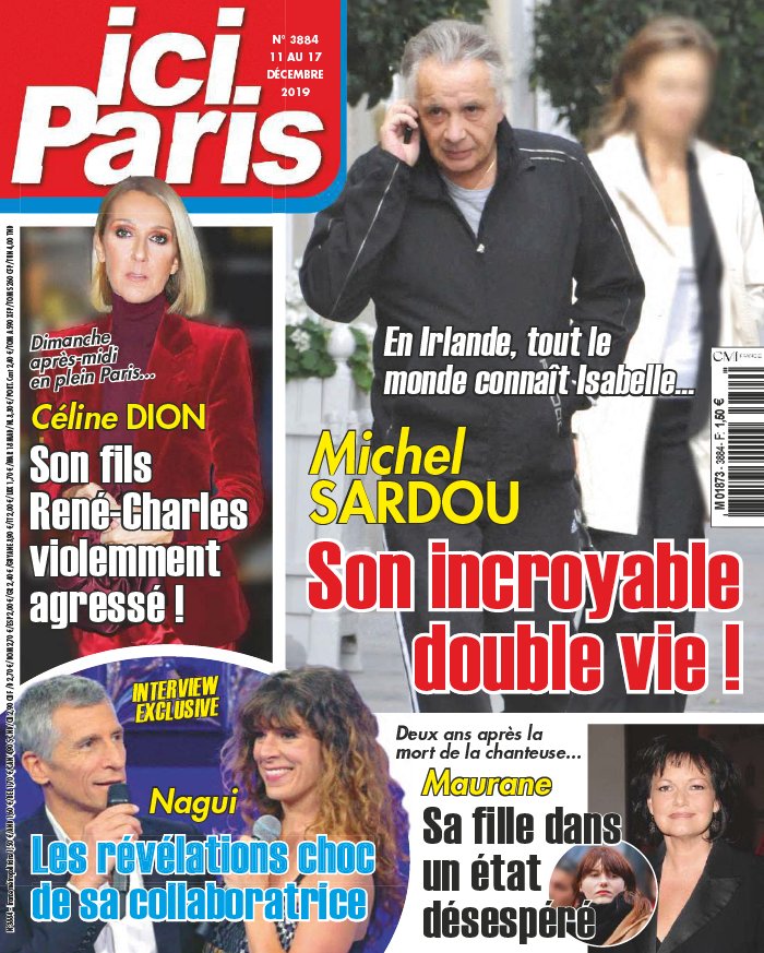 Ici Paris 11 décembre 2019 Abonnement Ici Paris Pas Cher avec le BOUQUET ePresse.fr