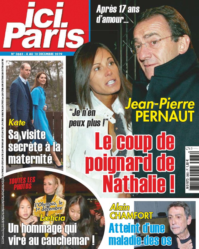 Ici Paris 04 décembre 2019 Abonnement Ici Paris Pas Cher avec le BOUQUET ePresse.fr