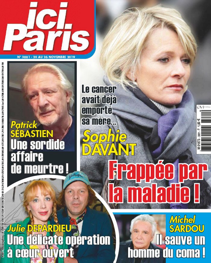 Ici Paris 20 novembre 2019 Abonnement Ici Paris Pas Cher avec le BOUQUET ePresse.fr