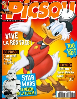 Picsou Magazine N°514 du 24 août 2015 à télécharger sur iPad