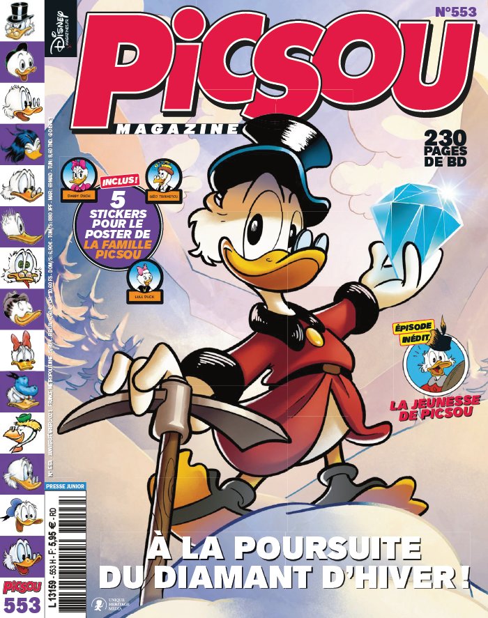 Picsou Magazine 06 janvier 2021 Picsou Magazine du 06 janvier 2021