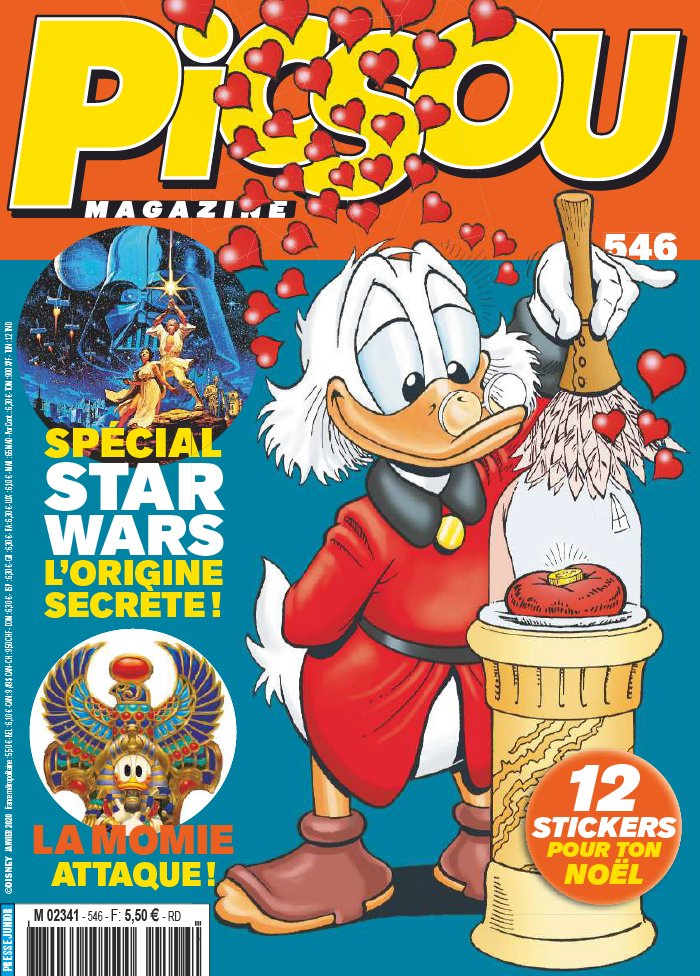 Picsou Magazine 27 novembre 2019 Picsou Magazine du 27 novembre 2019