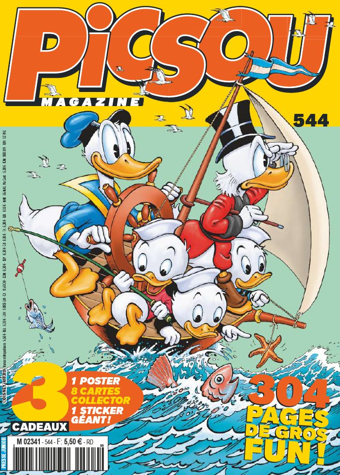 Picsou Magazine 24 juillet 2019 Picsou Magazine du 24 juillet 2019