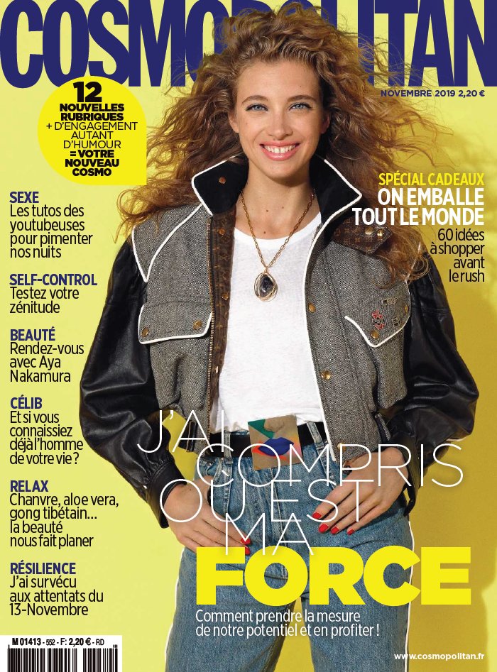 Cosmopolitan 04 novembre 2019 Abonnement à Cosmopolitan Pas Cher avec le BOUQUET ePresse.fr