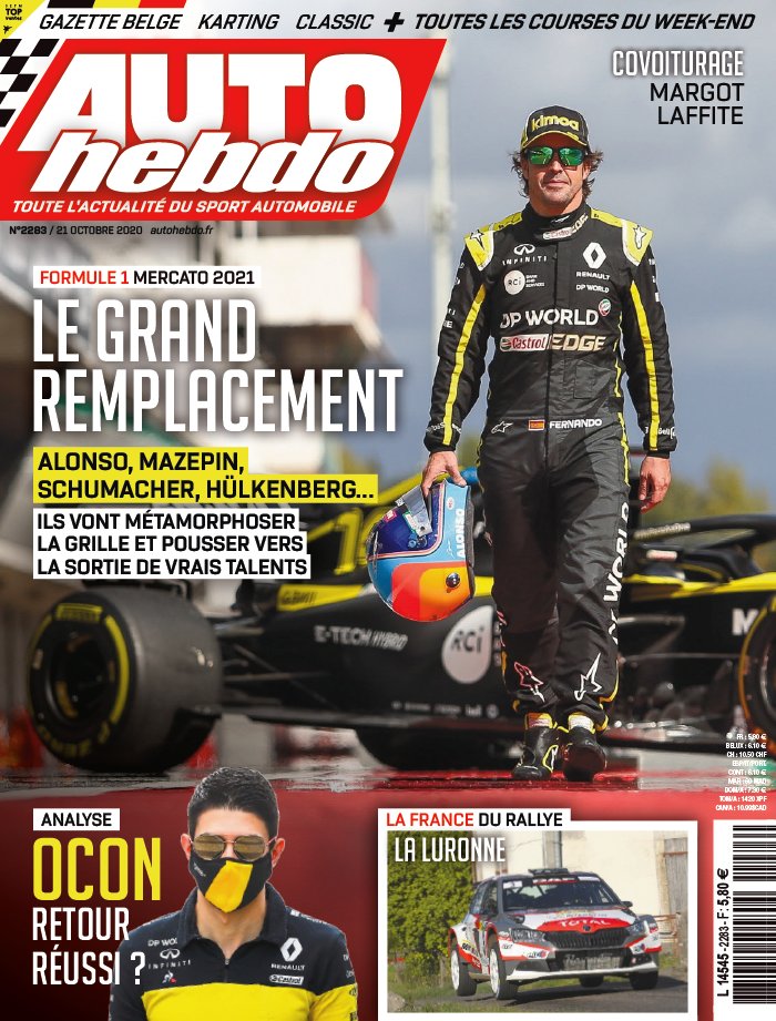 AUTOhebdo 21 octobre 2020 Abonnement AutoHebdo Pas Cher avec le BOUQUET ePresse.fr