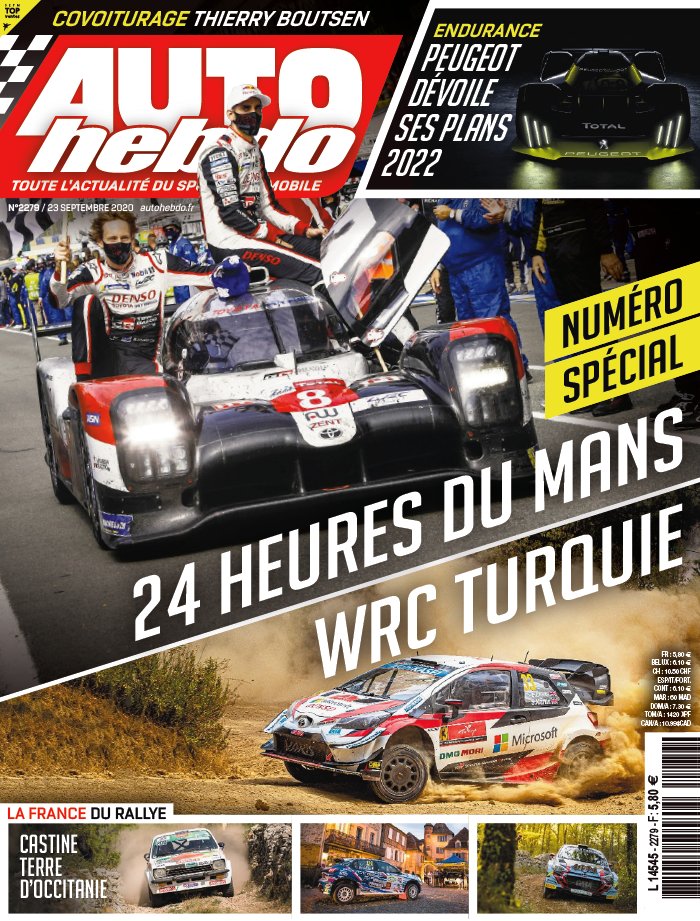 AUTOhebdo 23 septembre 2020 Abonnement AutoHebdo Pas Cher avec le BOUQUET ePresse.fr