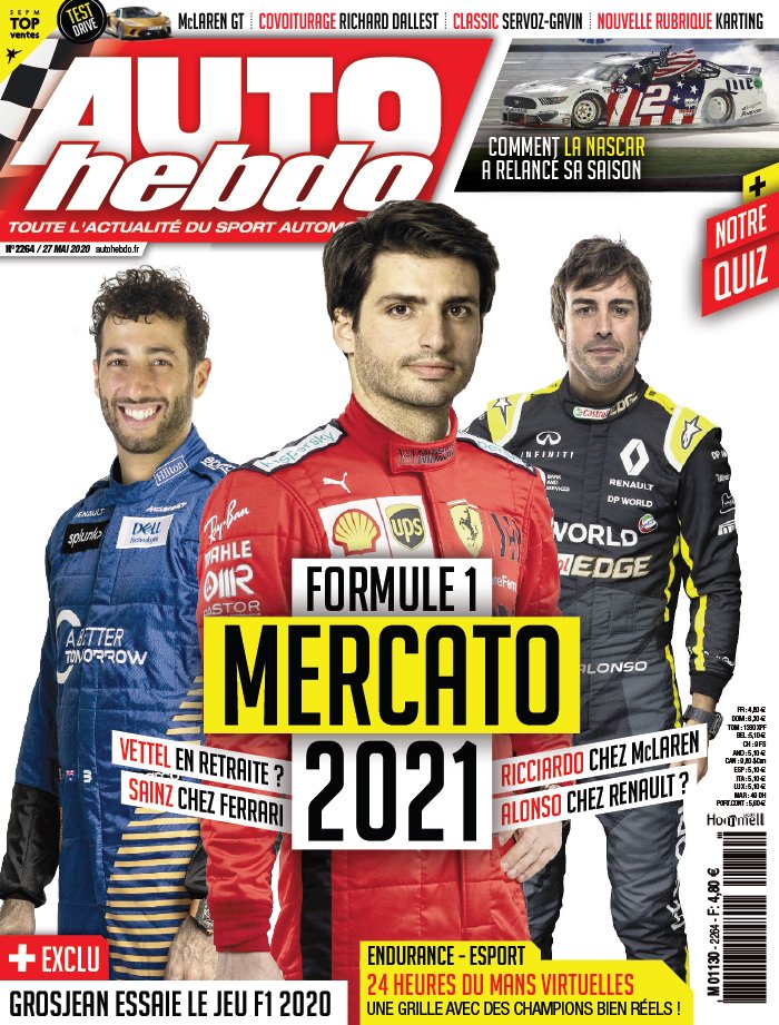 AUTOhebdo 27 mai 2020 Abonnement AutoHebdo Pas Cher avec le BOUQUET ePresse.fr