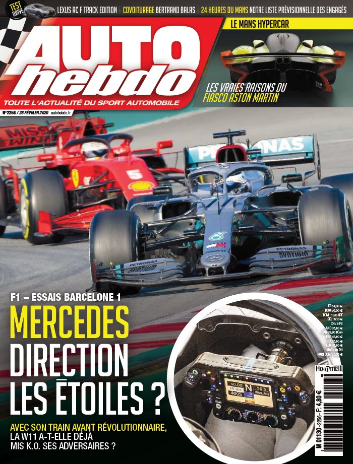 AUTOhebdo 26 février 2020 Abonnement AutoHebdo Pas Cher avec le BOUQUET ePresse.fr