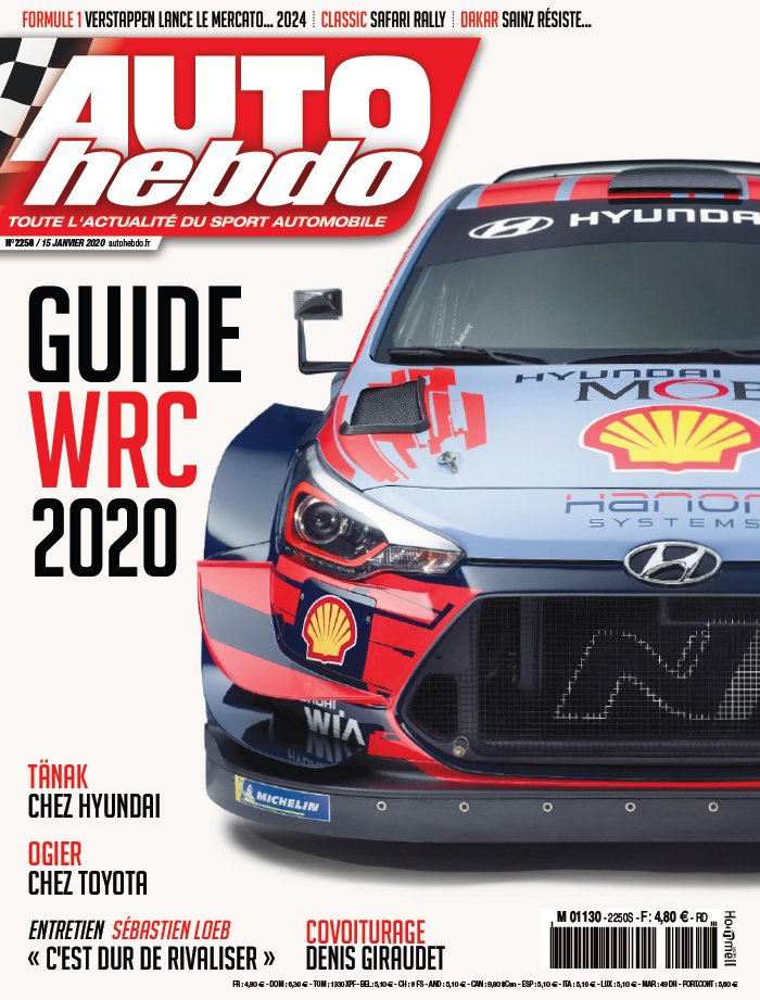 AUTOhebdo 15 janvier 2020 Abonnement AutoHebdo Pas Cher avec le BOUQUET ePresse.fr