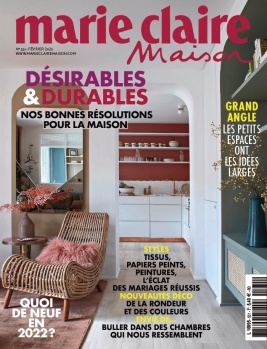 Marie Claire Maison 11 janvier 2022 Abonnement Marie Claire Maison Pas Cher avec le BOUQUET ePresse.fr
