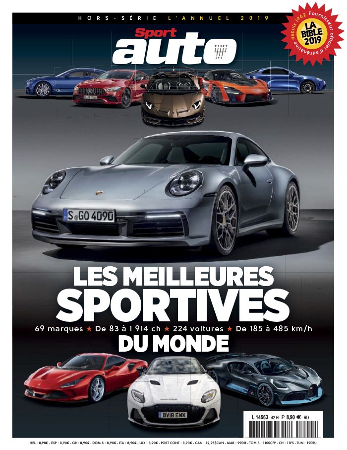 Sport Auto Hors Série 12 avril 2019 Sport Auto Hors-Série Pas Cher avec le kiosque ePresse.fr