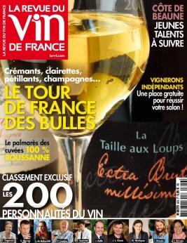 La Revue du Vin de France N°626 du 26 octobre 2018 à télécharger sur iPad