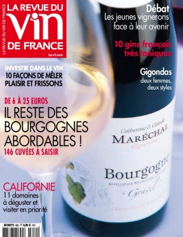 La Revue du Vin de France N°620 du 23 mars 2018 à télécharger sur iPad