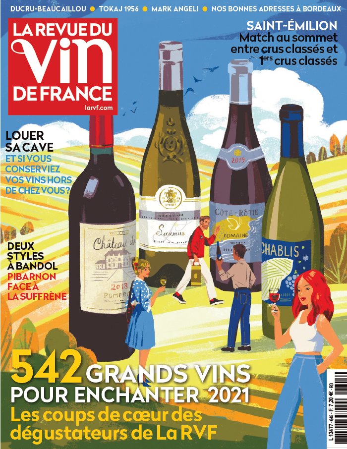 La Revue du Vin de France 28 octobre 2020 Abonnement Revue du Vin de France Pas Cher avec le BOUQUET ePresse.fr