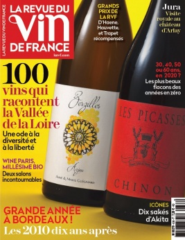 La Revue du Vin de France N°638 du 10 janvier 2020 à télécharger sur iPad