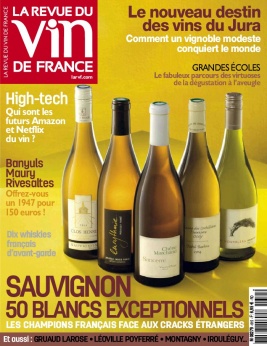 La Revue du Vin de France N°615 du 22 septembre 2017 à télécharger sur iPad