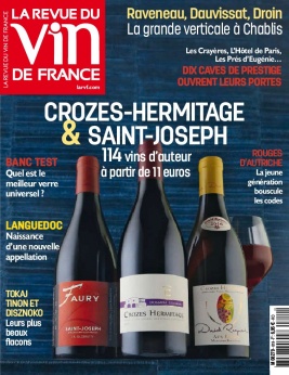 La Revue du Vin de France N°619 du 16 février 2018 à télécharger sur iPad
