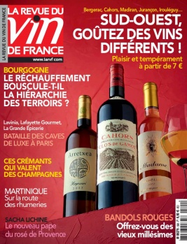 La Revue du Vin de France N°590 du 20 mars 2015 à télécharger sur iPad