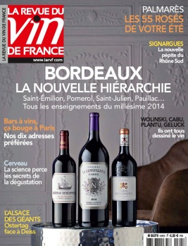 La Revue du Vin de France N°591 du 24 avril 2015 à télécharger sur iPad