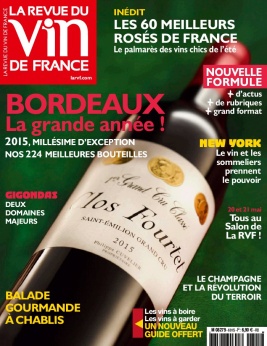 La Revue du Vin de France N°601 du 22 avril 2016 à télécharger sur iPad