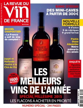 La Revue du Vin de France N°602 du 27 mai 2016 à télécharger sur iPad