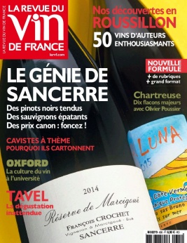 La Revue du Vin de France N°605 du 23 septembre 2016 à télécharger sur iPad