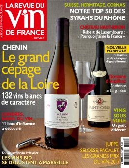 La Revue du Vin de France N°608 du 06 janvier 2017 à télécharger sur iPad