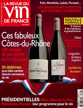 La Revue du Vin de France N°610 du 17 mars 2017 à télécharger sur iPad