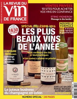 La Revue du Vin de France N°612 du 24 mai 2017 à télécharger sur iPad