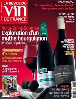 La Revue du Vin de France N°616 du 27 octobre 2017 à télécharger sur iPad
