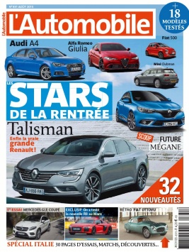 L'Automobile Magazine N°831 du 09 juillet 2015 à télécharger sur iPad