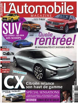 L'Automobile Magazine N°845 du 01 septembre 2016 à télécharger sur iPad