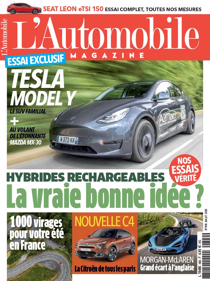 L'Automobile Magazine 09 juillet 2020 Abonnement L'Automobile Magazine Pas Cher avec le BOUQUET ePresse.fr