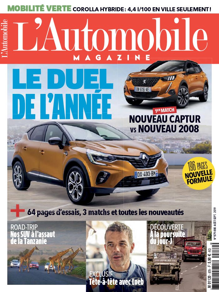 L'Automobile Magazine 04 juillet 2019 Abonnement L'Automobile Magazine Pas Cher avec le BOUQUET ePresse.fr