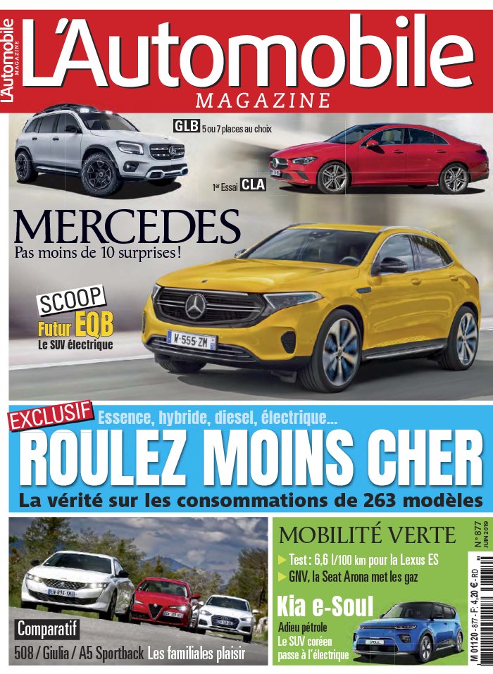 L'Automobile Magazine 09 mai 2019 L'Automobile Magazine N°877 du 09 mai 2019 à télécharger sur iPad
