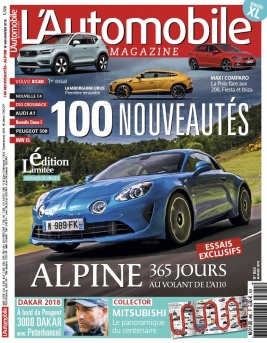 L'Automobile Magazine N°860 du 08 décembre 2017 à télécharger sur iPad