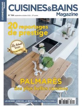 Cuisines & Bains Magazine N°184 du 08 septembre 2020 à télécharger sur iPad