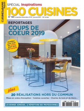 Cuisines & Bains Magazine N°180 du 31 octobre 2019 à télécharger sur iPad